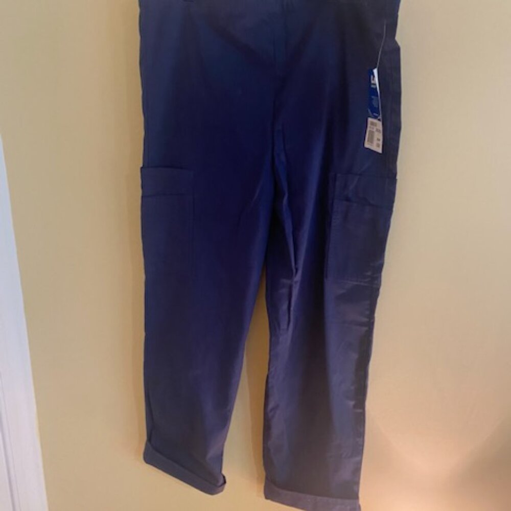 LAUNDAU‎ Scrub Pants Color Navy Size X-Small NWT